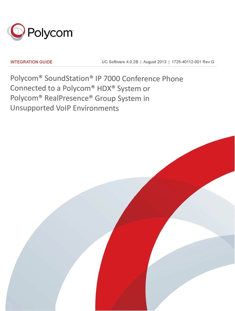 Polycom SoundStation 7000 Integration guide