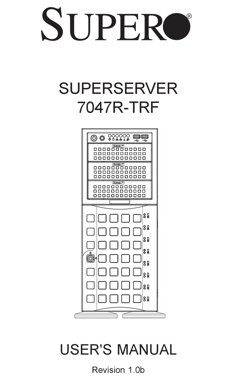 Supero SUPERSERVER 7047R-TRF User manual