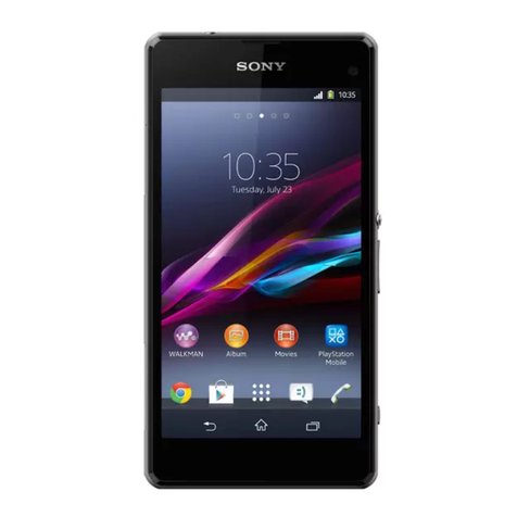 Sony Xperia Z1 Compact D5503 User manual