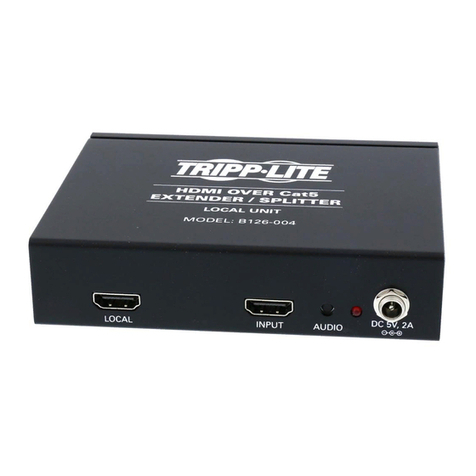 Tripp Lite B126-004 User manual