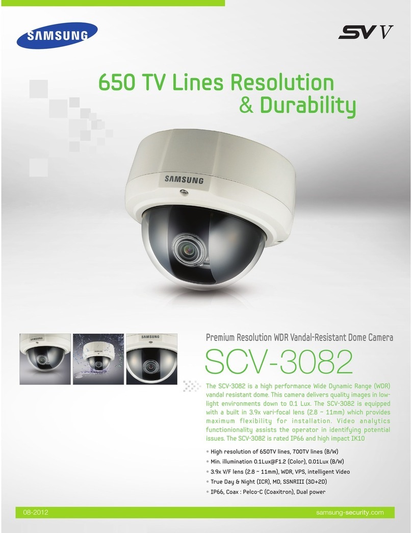Samsung SCV-3082 User manual