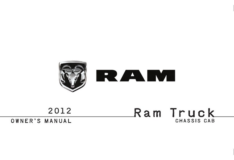 RAM Ram 2012 owner's manual