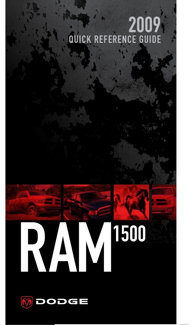 RAM RAM DODGE 1500 2009 User manual