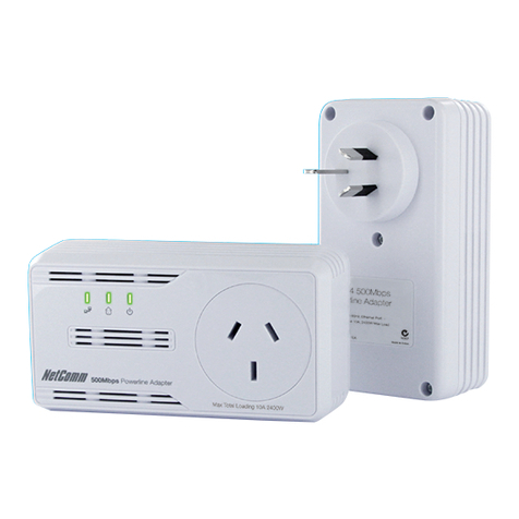 NetComm POWERLINE NP504 User manual