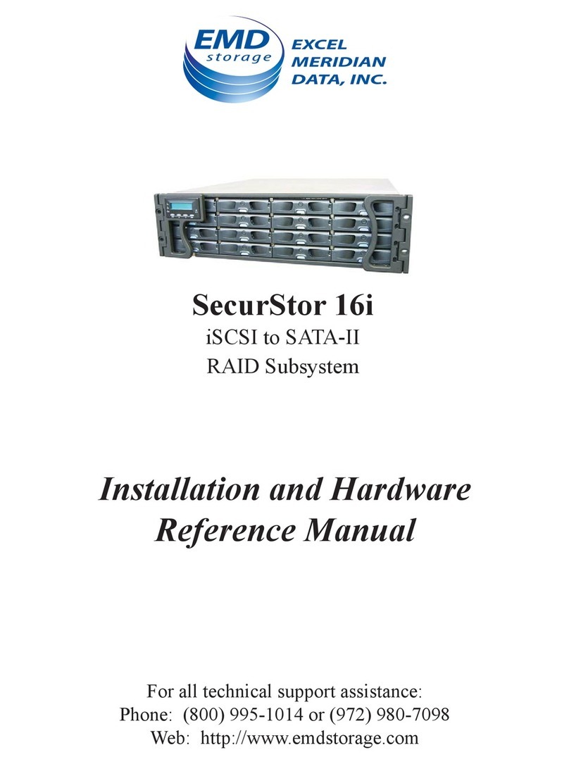 EMD Storage SecurStor 16i installation manual