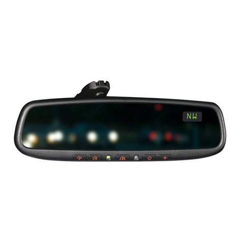 Mazda Auto-Dimming Mirror user guide