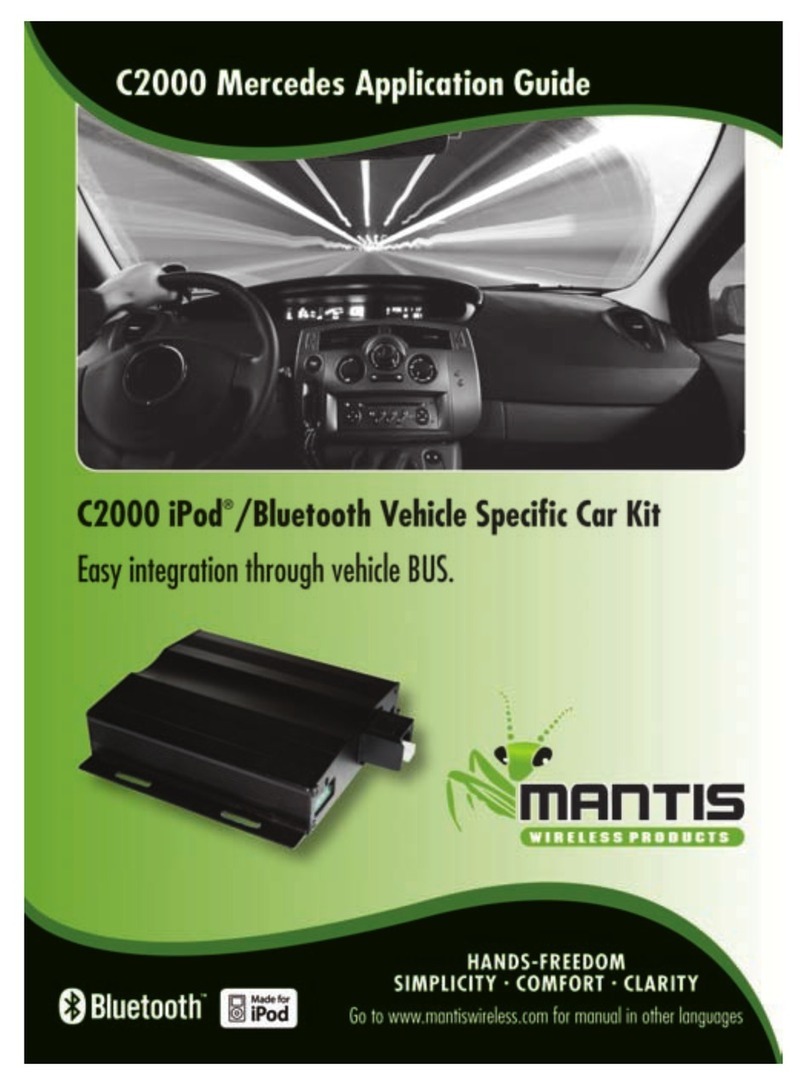 Mantis C2000 User manual