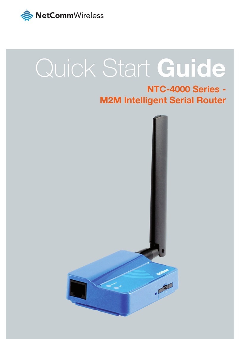 NetComm NTC-4000 series quick start guide