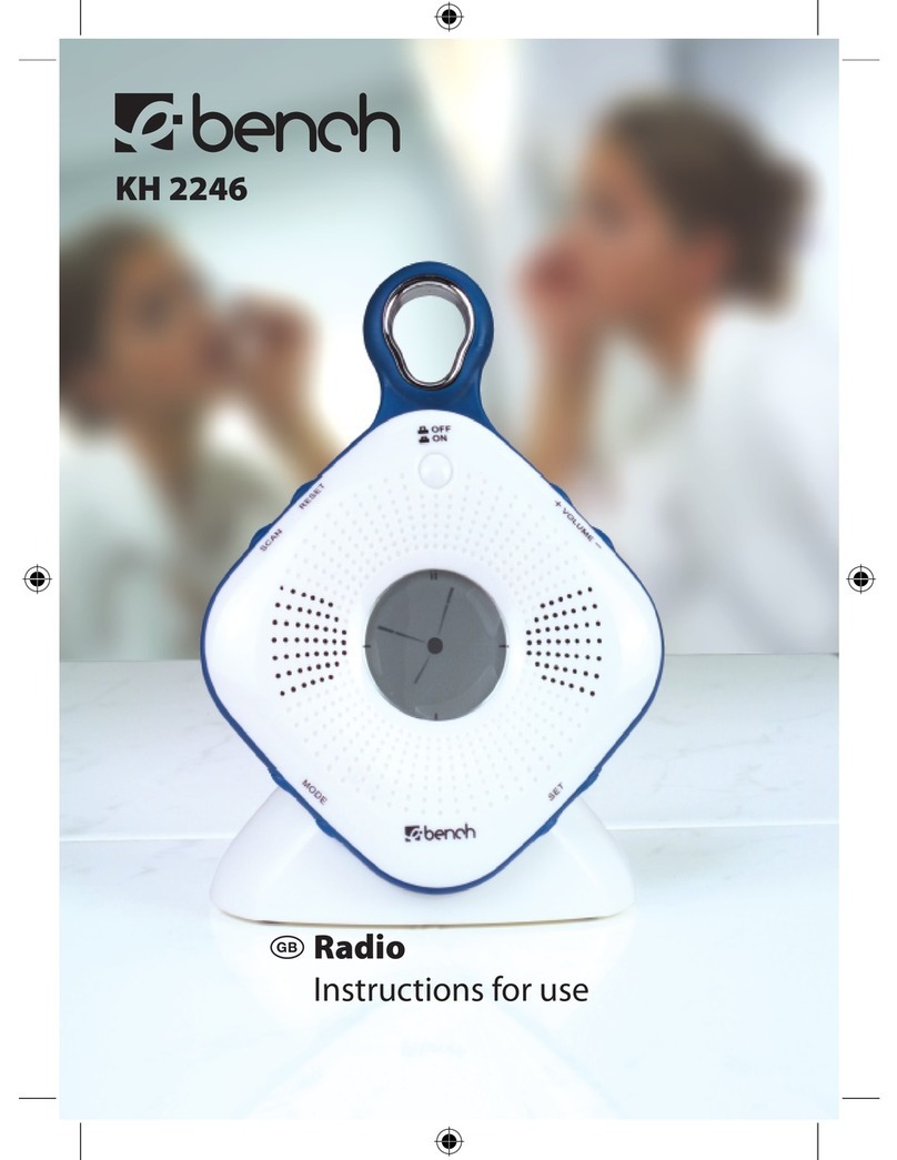 E-Bench KH 2246 User manual