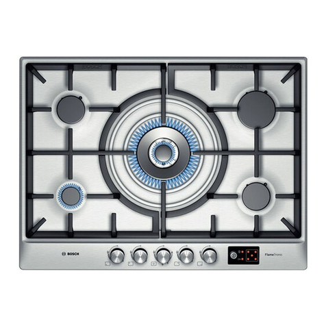 Bosch Cooker Hob User manual