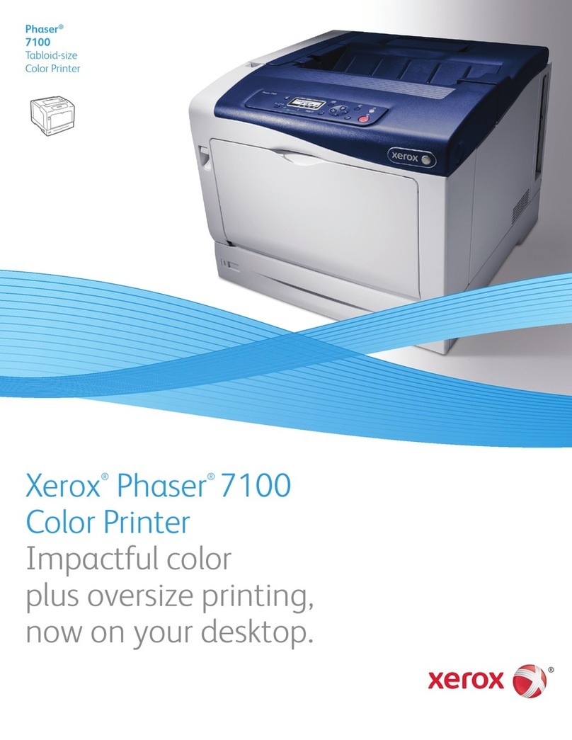 Xerox Phaser 7100N User manual