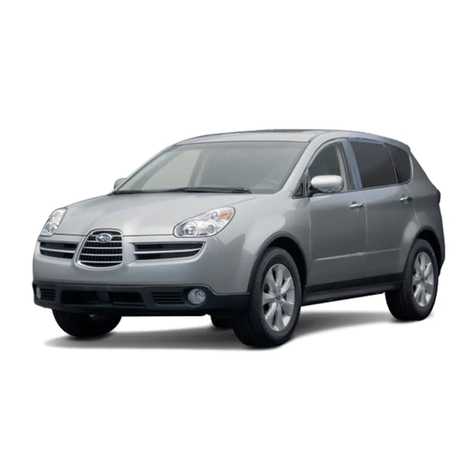 Subaru 2006 B9 Tribeca User manual
