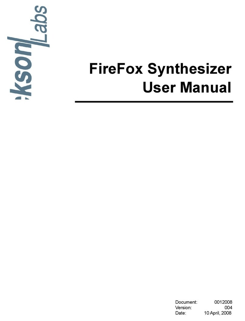 Jackson Labs FireFox user manual