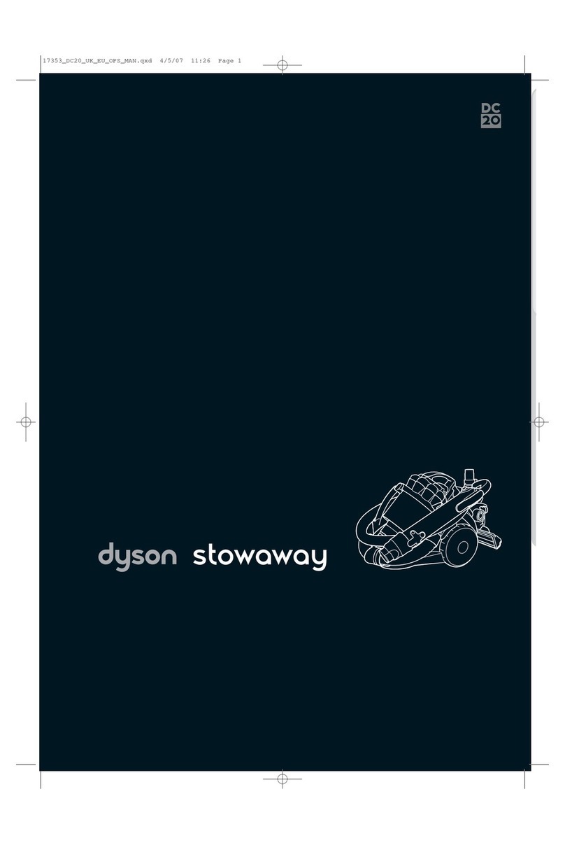 Dyson DC20 User manual