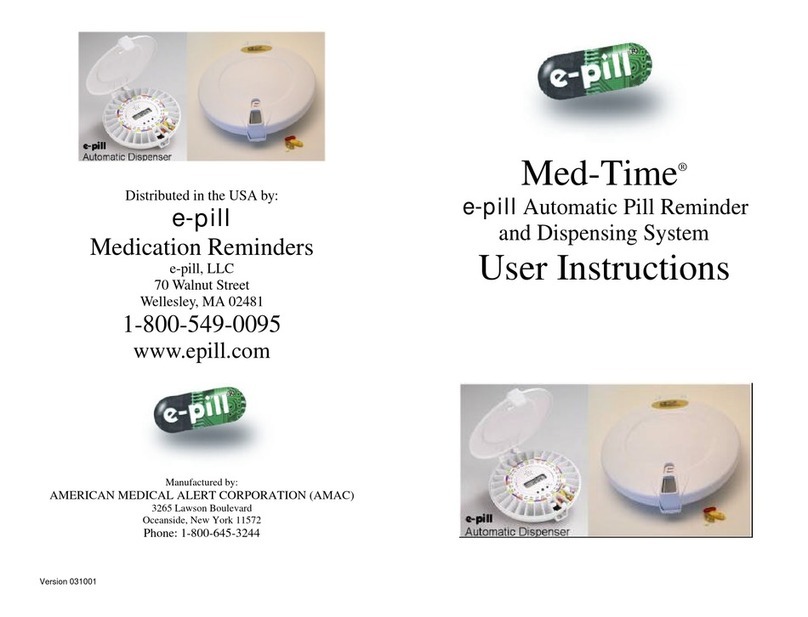 E-PIL Med-Time User instructions
