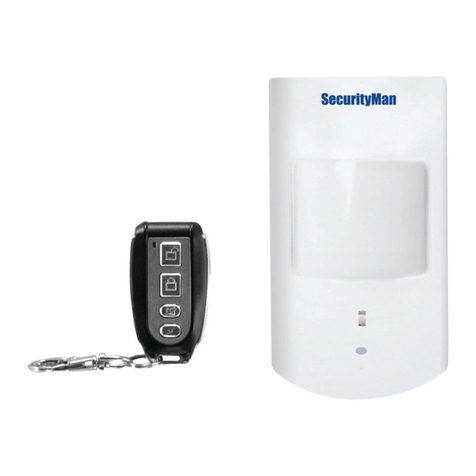 SecurityMan PIR-SD User manual