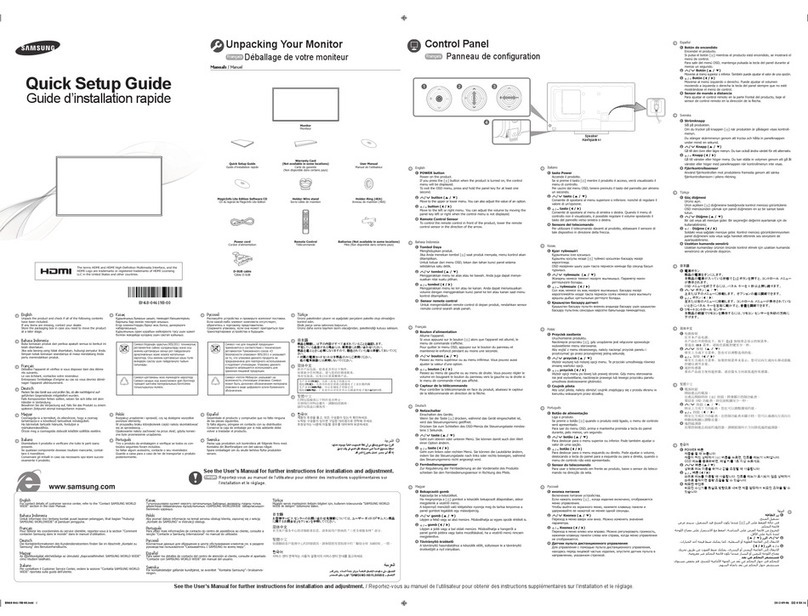 Samsung monitor User manual