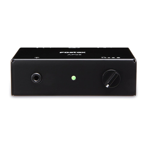 Fostex AP05 User manual