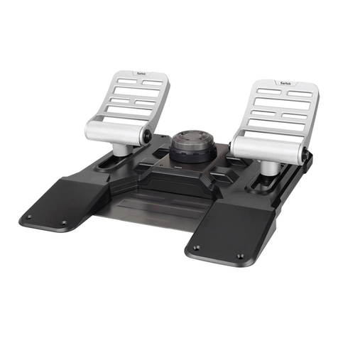 Saitek Combat Rudder Pedals User manual