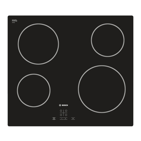 Bosch PKE6..E Series User manual
