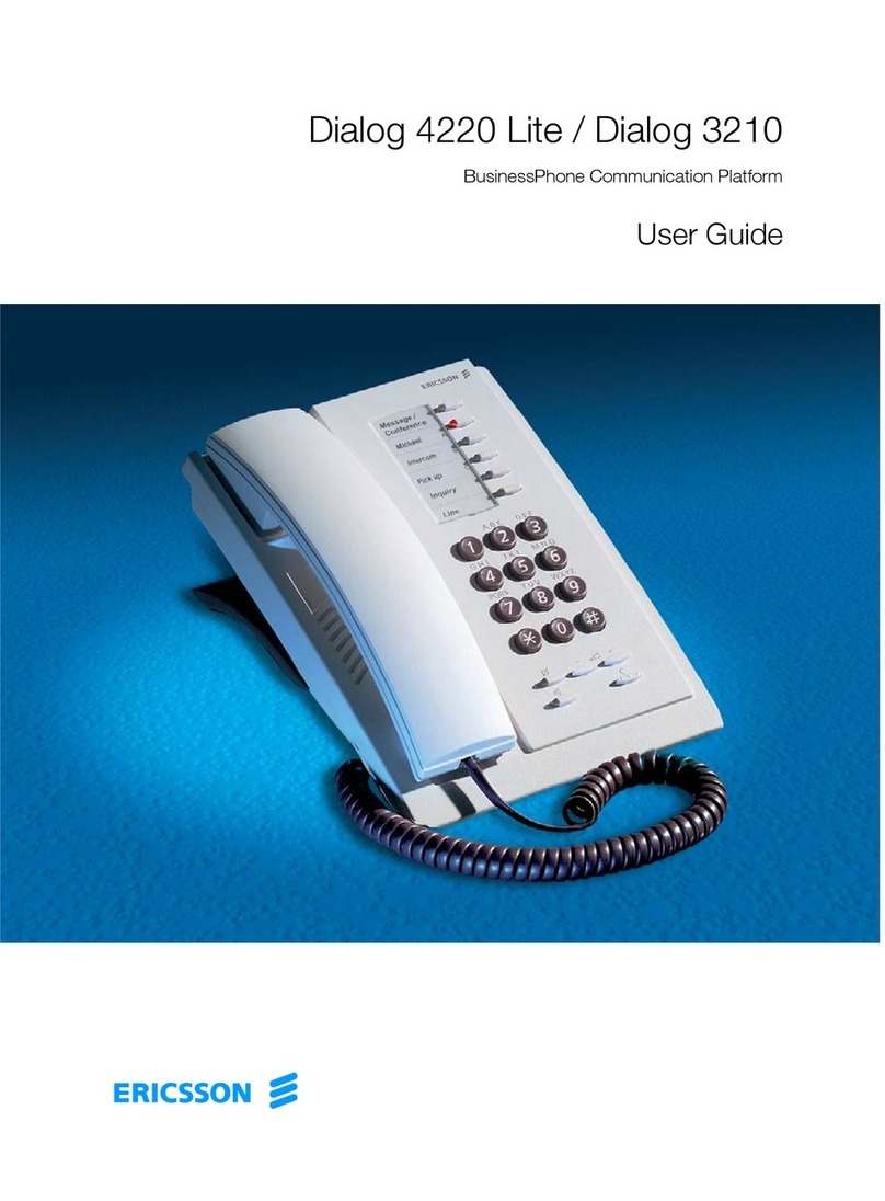 Ericsson DIALOG 4220 LITE user guide