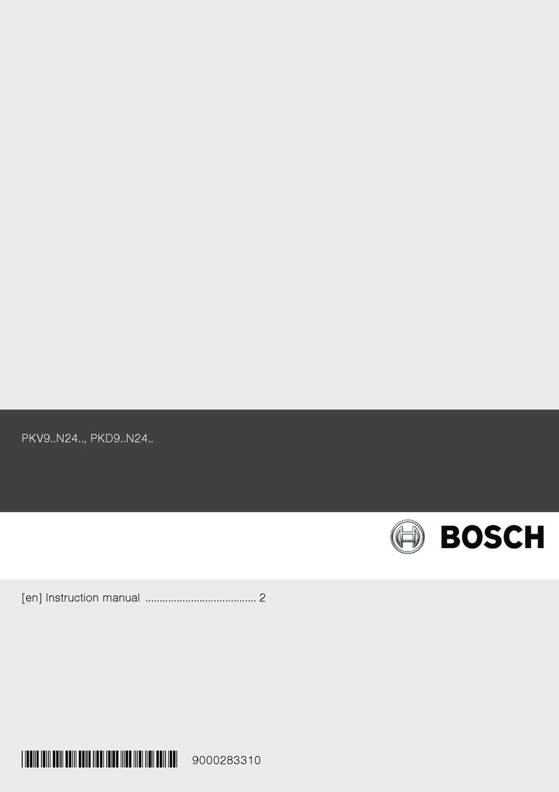 Bosch PKD9..N24 Series User manual