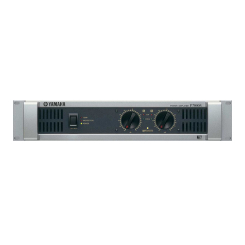 Yamaha P7000S - Amplifier User manual