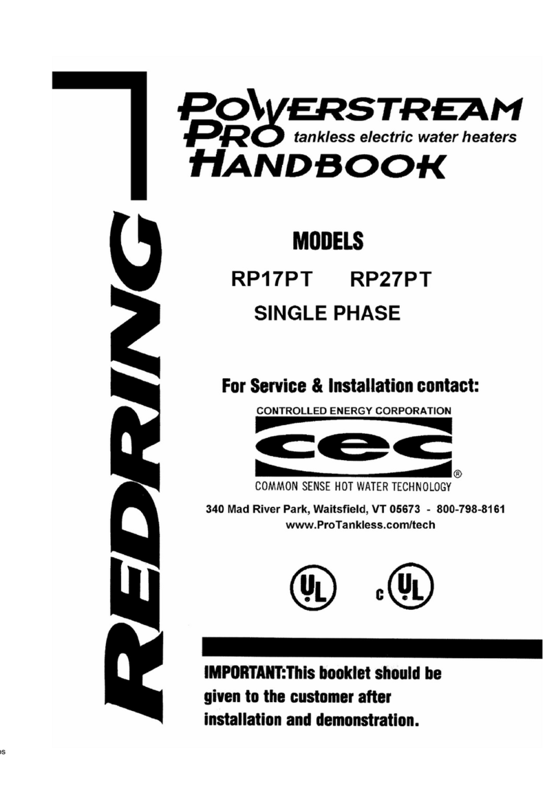 RED-RING RP17PT User manual RED-RING RP17PT User manual