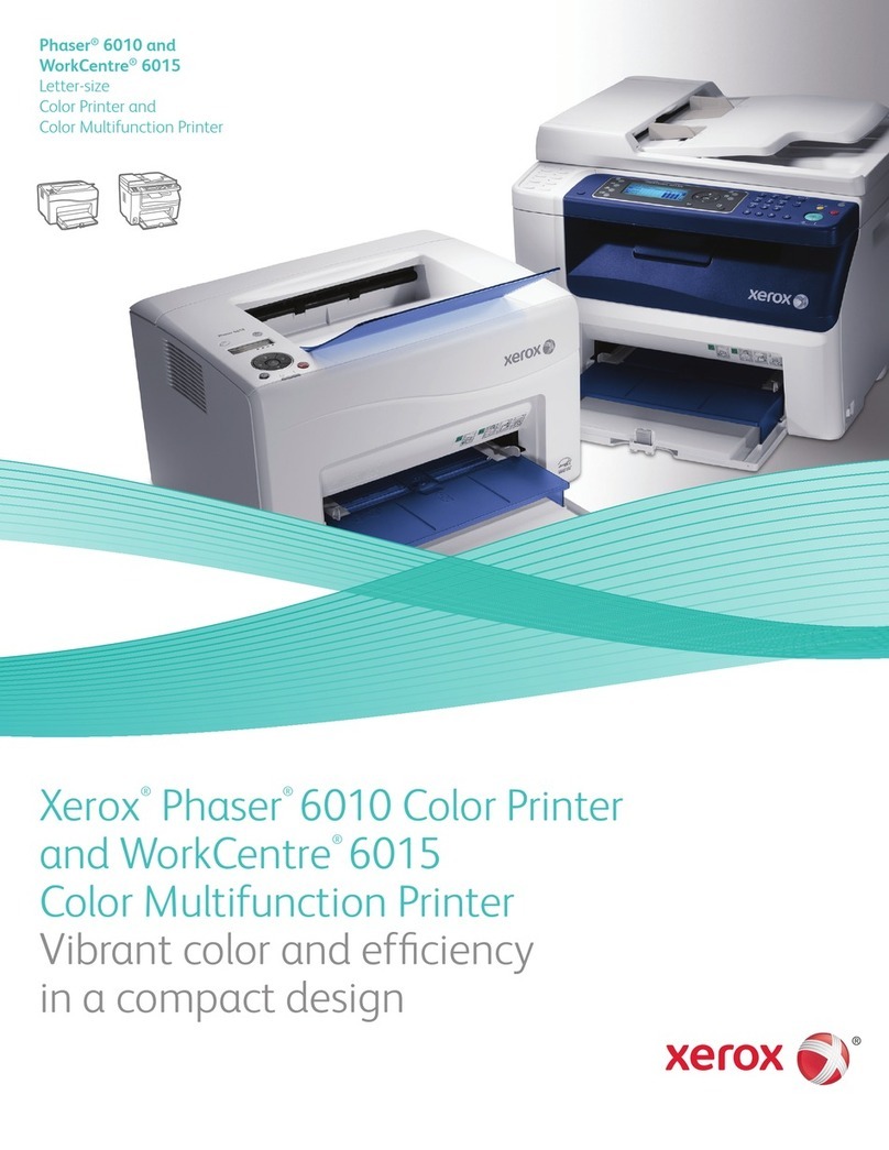 Xerox WorkCentre 6015NI User manual