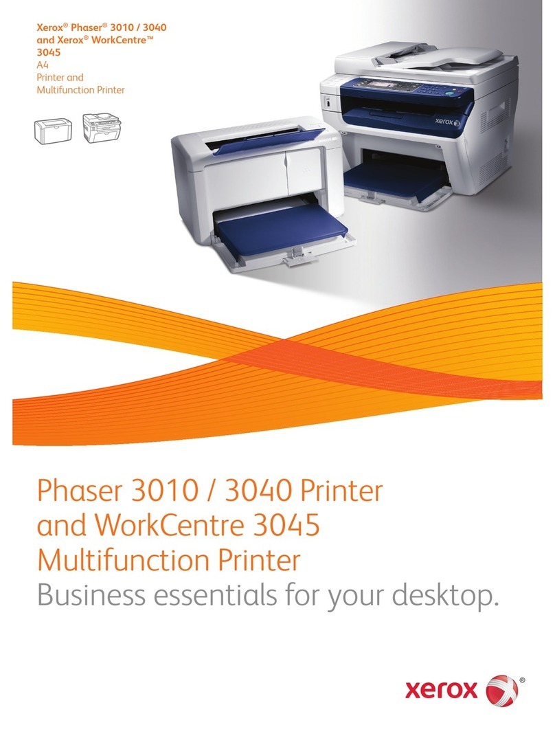 Xerox Phaser 3010 User manual