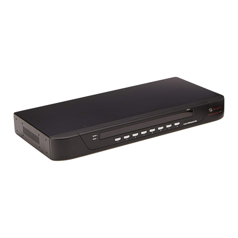 Avocent SwitchView 1000 Installation and maintenance instructions