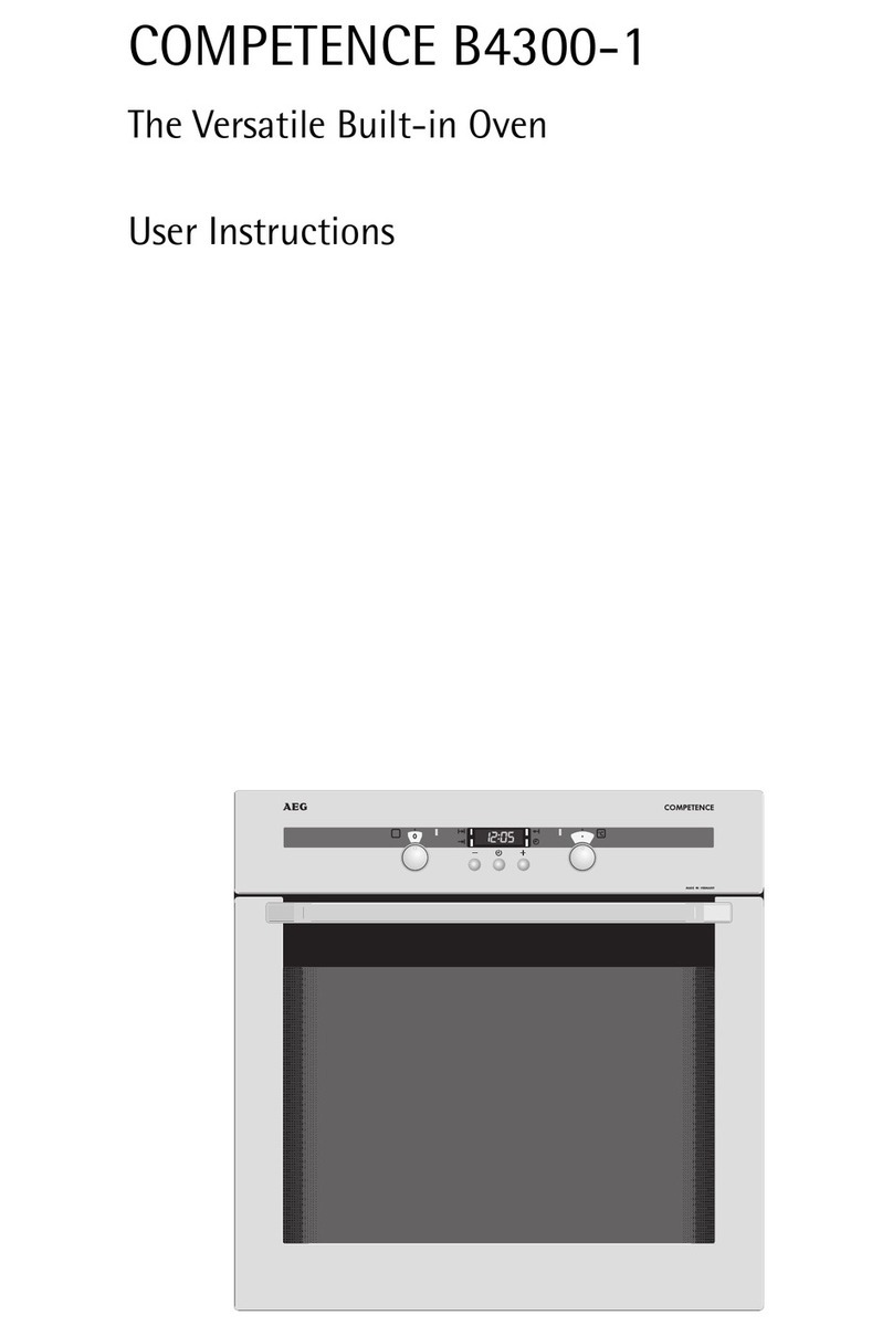 AEG COMPETENCE B4300-1 User manual
