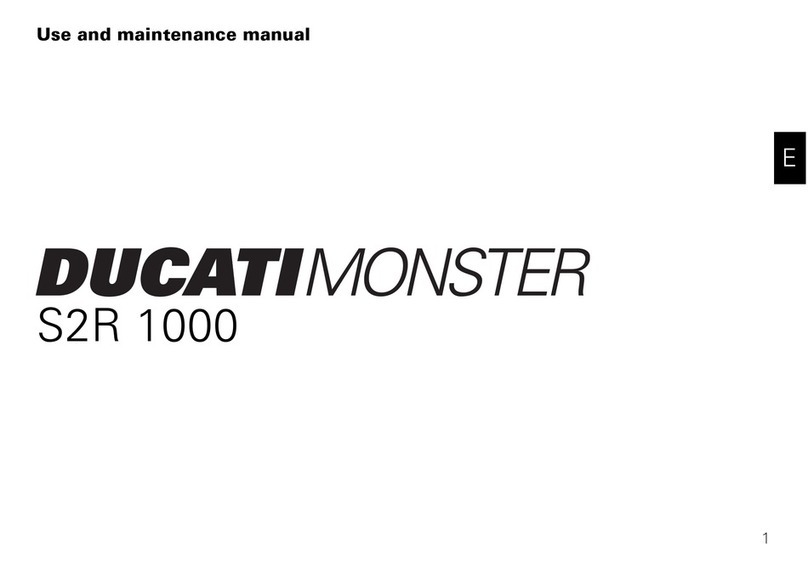 Ducati MONSTER S2R 1000 User manual Ducati MONSTER S2R 1000 User manual