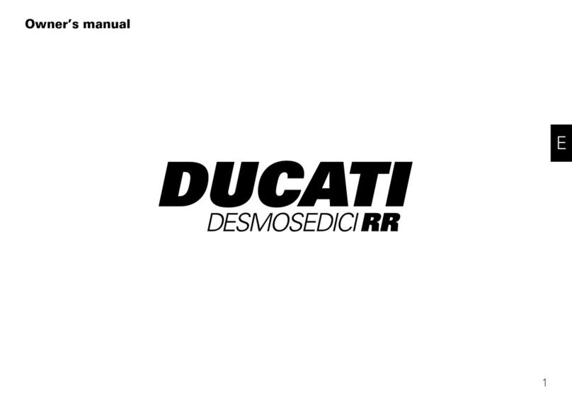 Ducati DESMOSEDICI RR owner's manual
