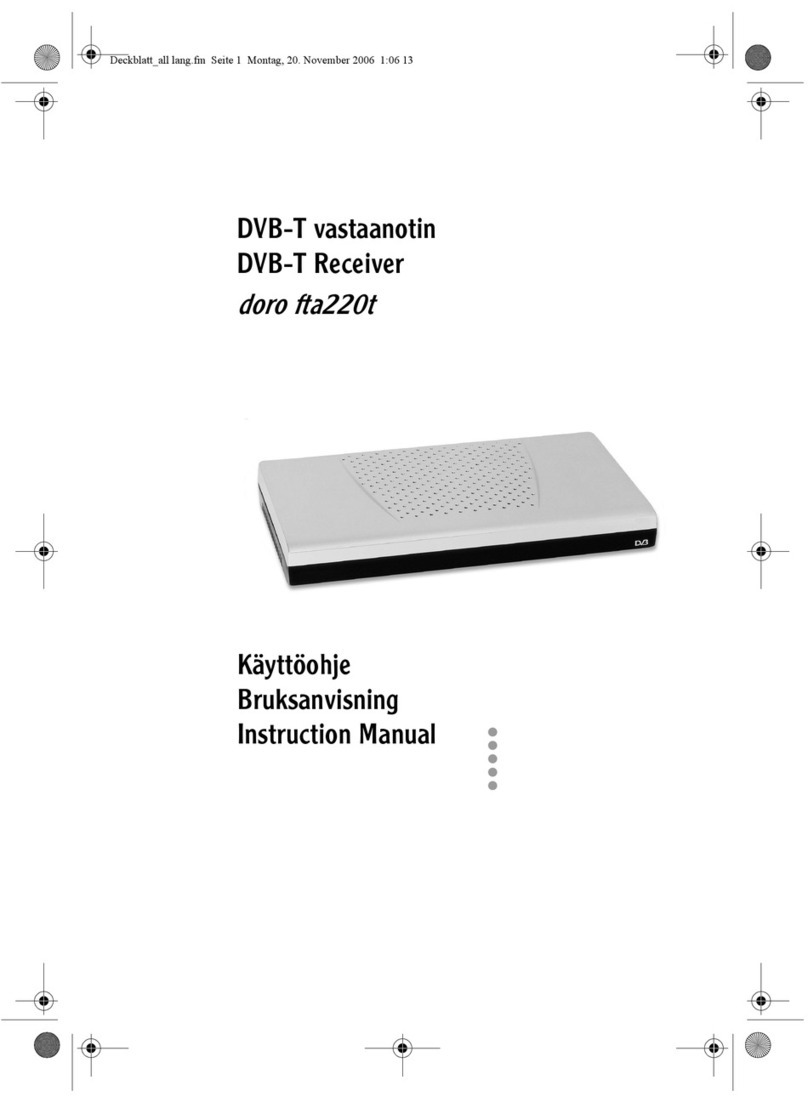 Doro FTA220T User manual