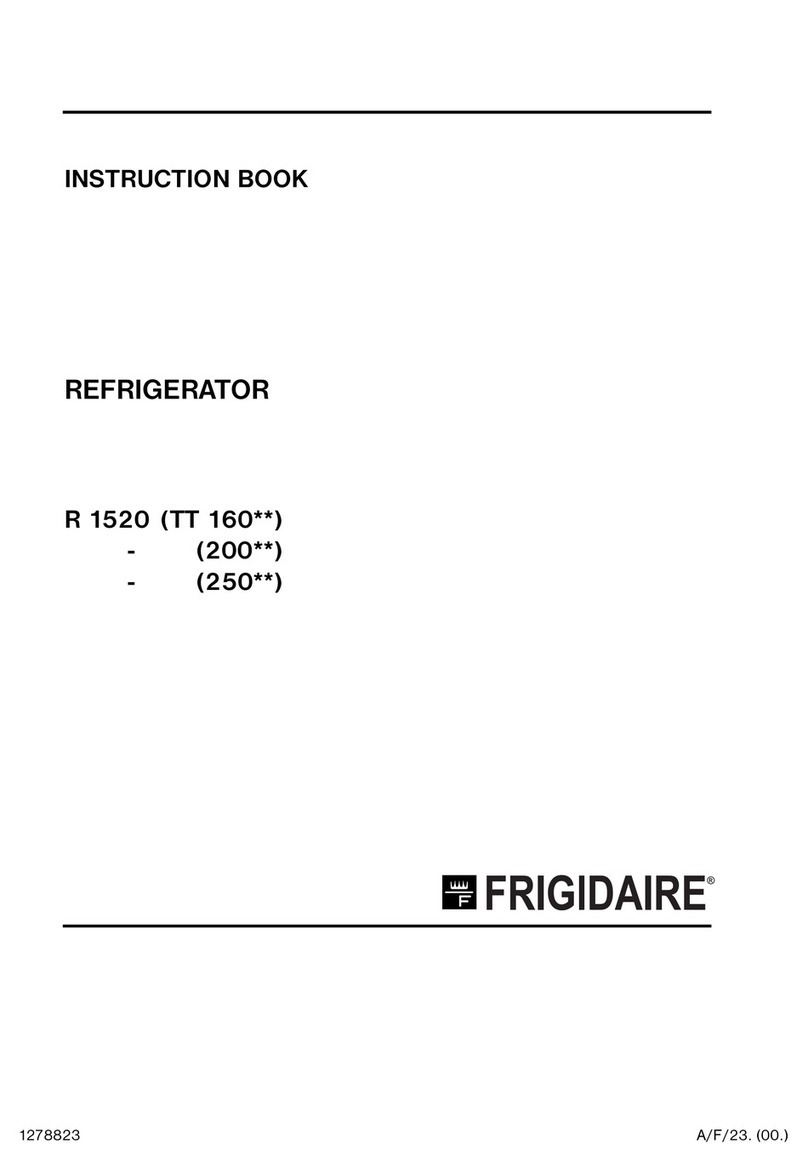 Frigidaire R 1520 User manual