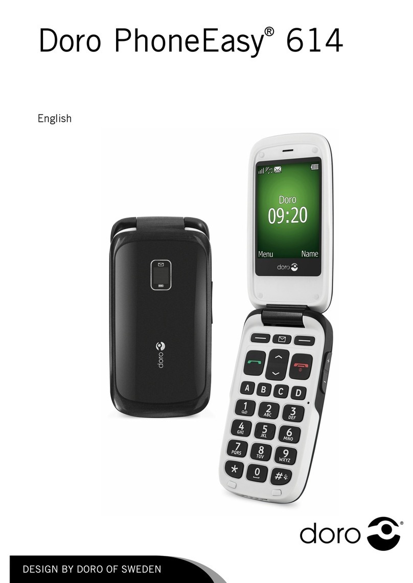Doro PHONEEASY 614 User manual