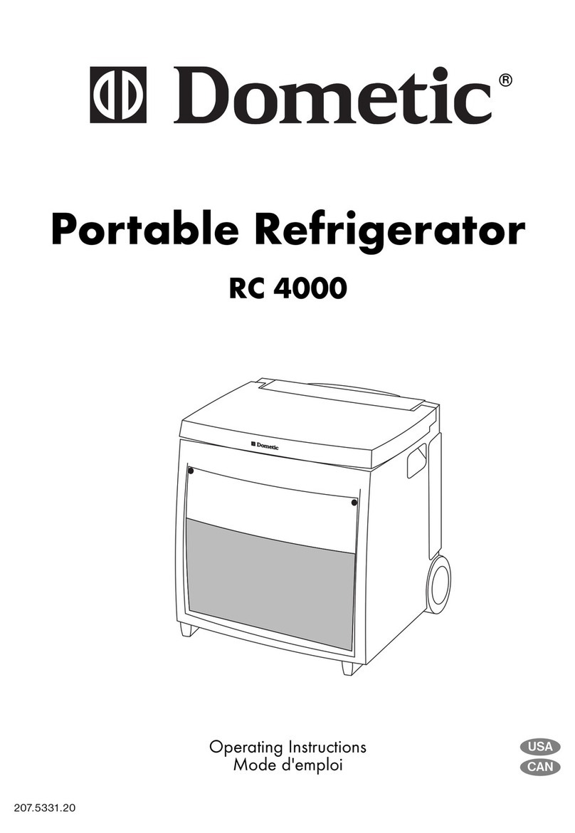 Dometic SUPERCOOLER RC 4000 operating instructions