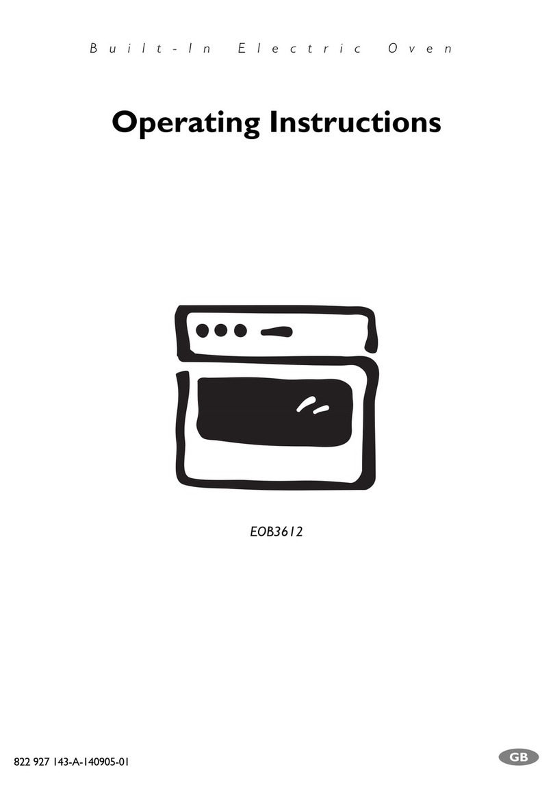 Electrolux EOB3612 User manual
