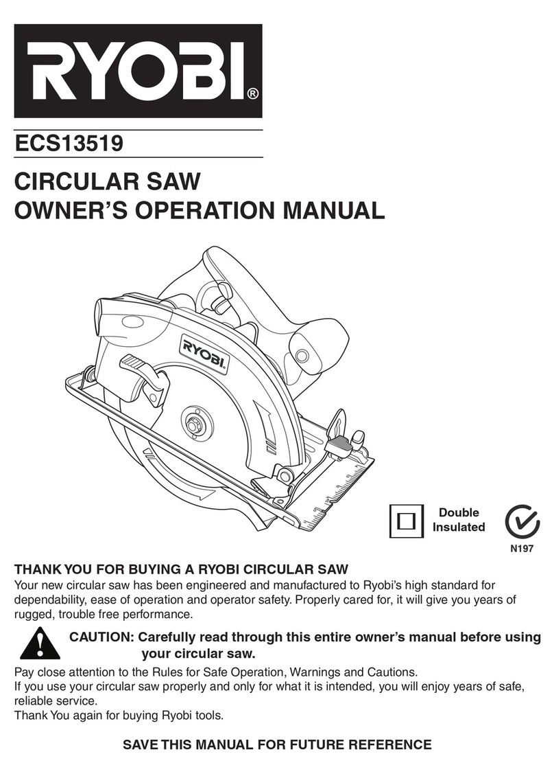 Ryobi ECS13519 Instructions for use