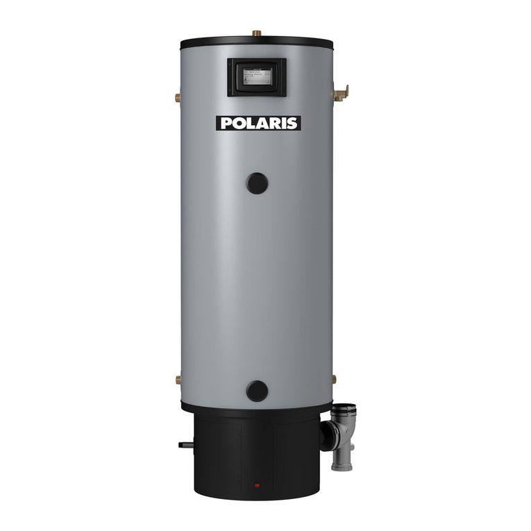 Polaris GAS WATER HEATER Setup guide
