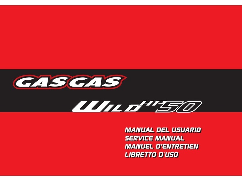 GAS GAS WILD HP 50 User manual