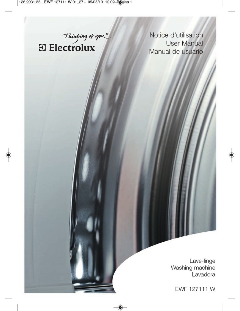 Electrolux EWF 127111 W User manual