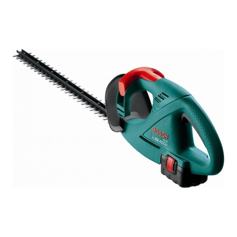Bosch AHS 41 ACCU User manual