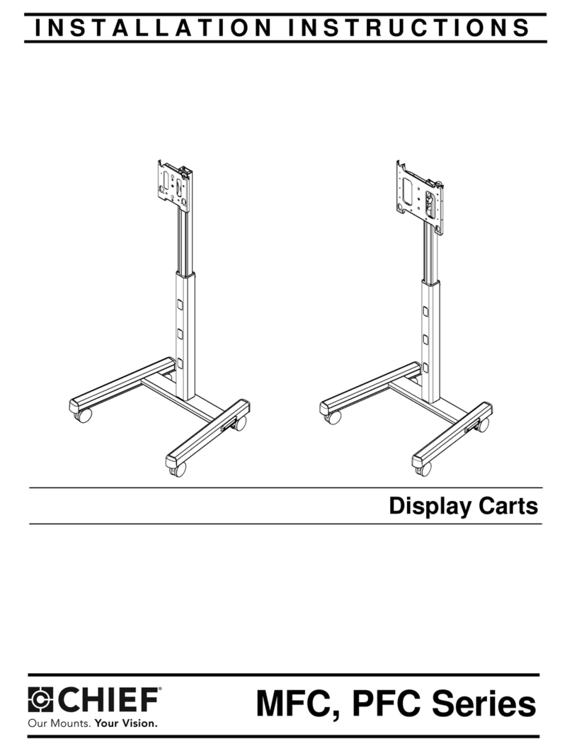 CHIEF MFC Series installation instructions