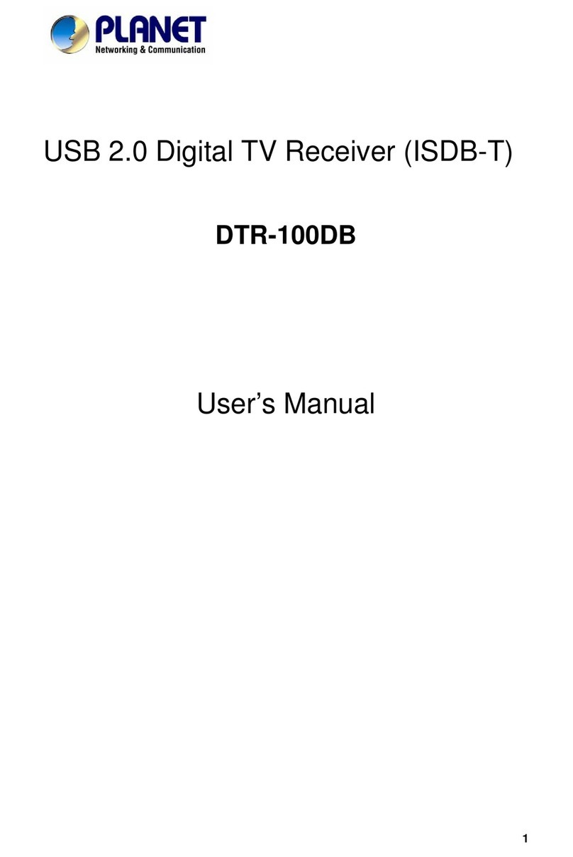 Planet Networking & Communication DTR-100DB user manual