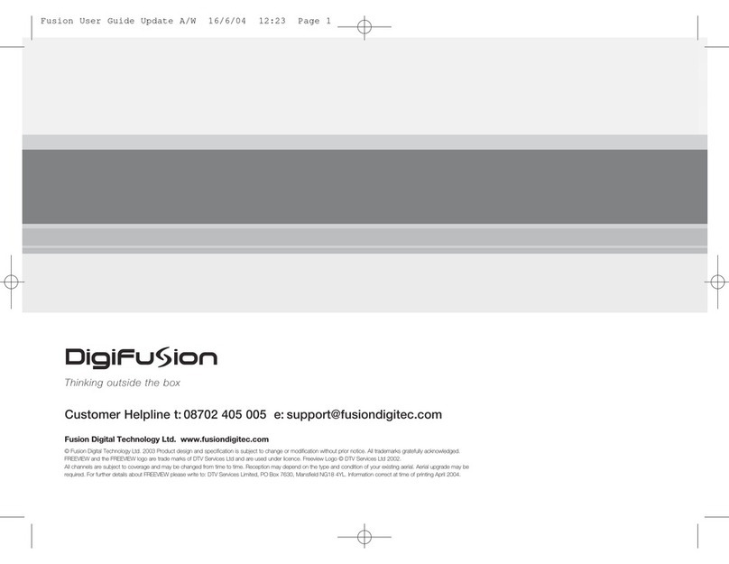DIGIFUSION FVRT100 User manual