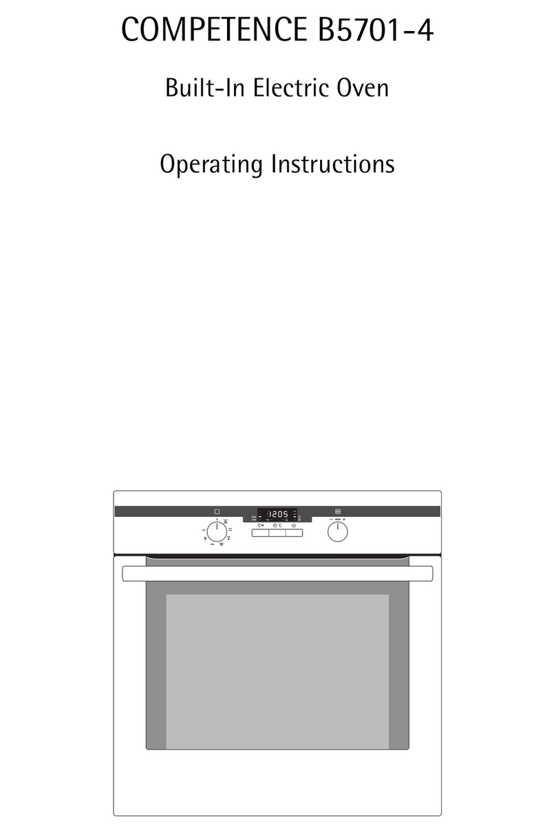 AEG COMPETENCE B5701-4 User manual