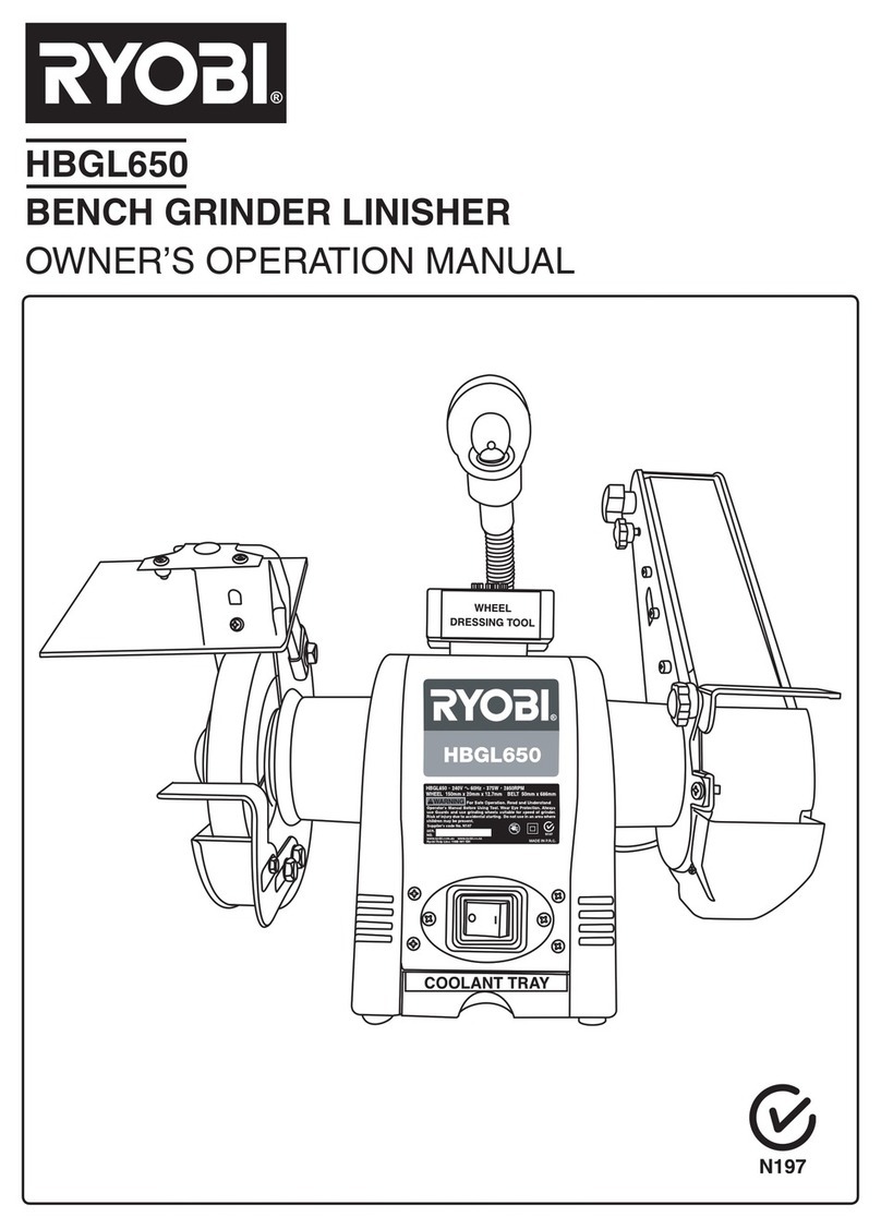 Ryobi HBGL650 Owner's operation manual