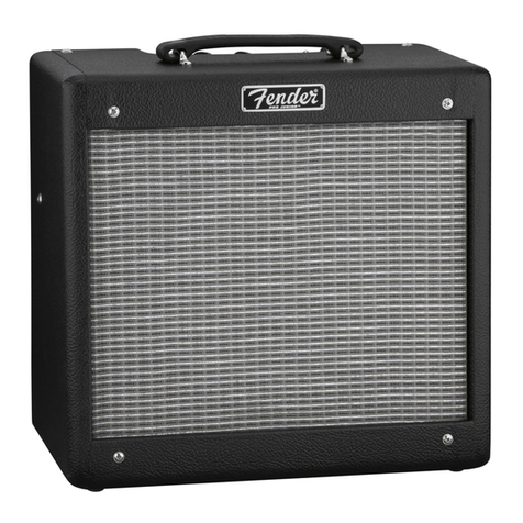 Fender PR 257 owner's manual